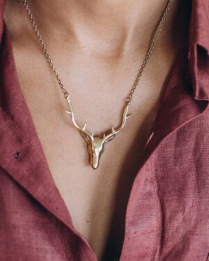 Antler Crest Necklace