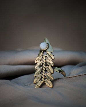 Moonleaf Ring