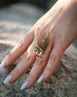 Winged Unicorn Ring