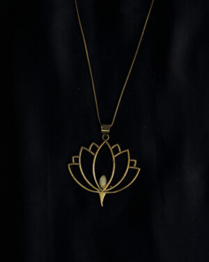 Selene Lotus Necklace