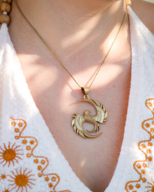 Phoenix Crest Necklace